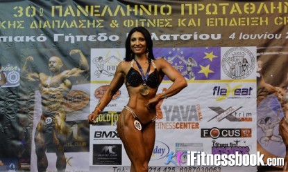 «Σάρωσε» η Αντριάνα Καγιά στο 30o Πανελλήνιο Πρωτάθλημα IFBB
