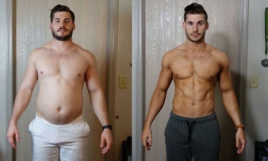 Αυτός ο τύπος μεταμόρφωσε το σώμα του σε 3 μήνες με δίαιτα και διατροφή! (vid)
