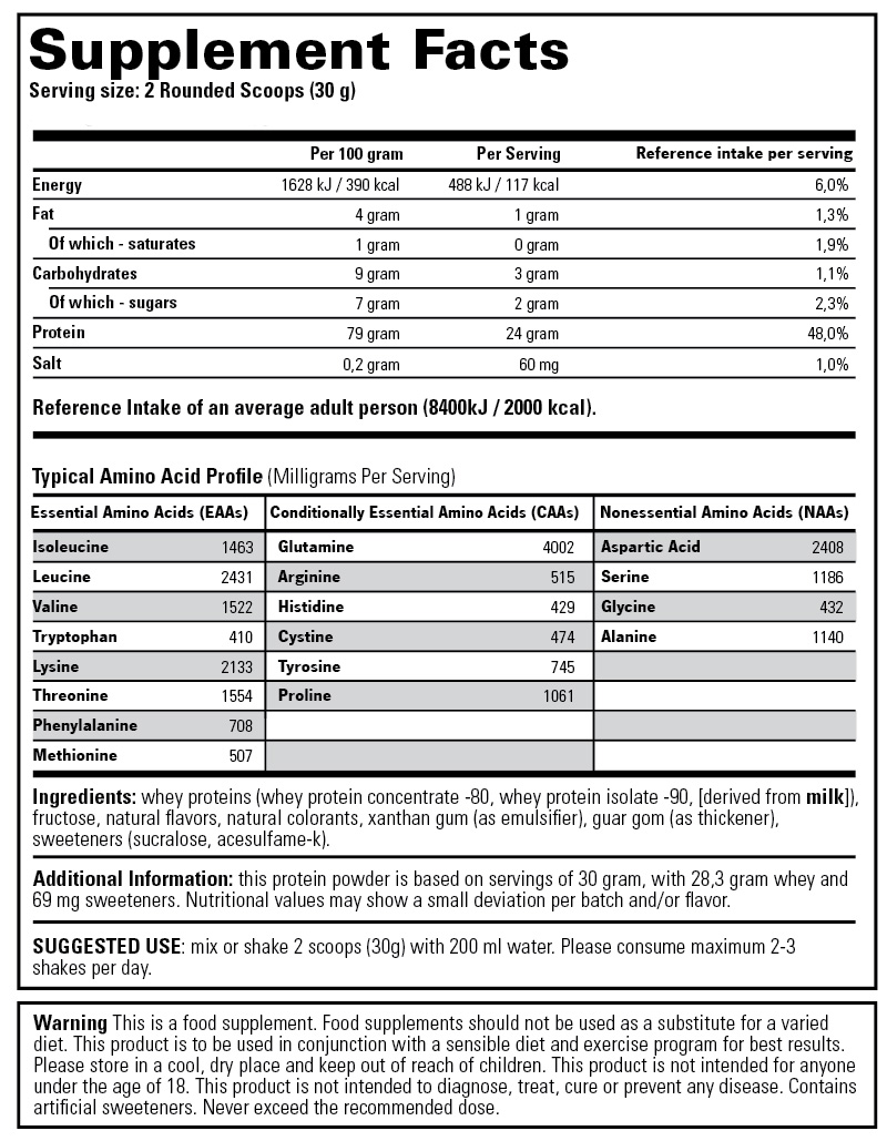 01 130 020 100 Whey 2044gr 0