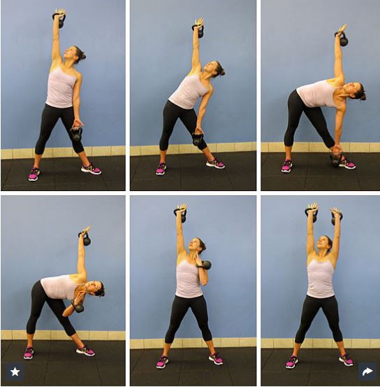 kettlebell windmill