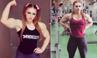 &Eta; &gamma;&upsilon;&nu;&alpha;ί&kappa;&alpha; &mu;&epsilon; &tau;&omicron; &pi;&rho;ό&sigma;&omega;&pi;&omicron; barbie &kappa;&alpha;&iota; &sigma;ώ&mu;&alpha; bodybuilder! (video)
