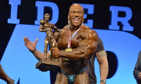 &laquo;&Sigma;ά&rho;&omega;&sigma;&epsilon;&raquo; &gamma;&iota;&alpha; 6&eta; &phi;&omicron;&rho;ά &sigma;&tau;&omicron; Mr. Olympia &omicron; Phil Heath! (photos)