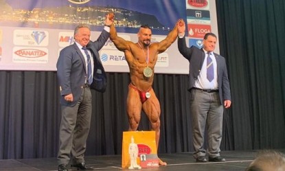 &Omicron; &Iota;&tau;&alpha;&lambda;ό&sigmaf; Andreas Bolzoni OVERALL &sigma;&tau;&omicron; 2&omicron; President Santonja Cup &sigma;&tau;&omicron; &Nu;&alpha;ύ&pi;&lambda;&iota;&omicron;