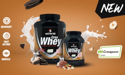 New! Crea Whey by Warriorlab
