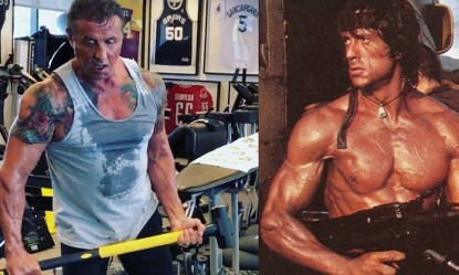 &Mu;ά&theta;&alpha;&mu;&epsilon; &pi;&omega;&sigmaf; &omicron; Sylvester Stallone &pi;&alpha;&rho;&alpha;&mu;έ&nu;&epsilon;&iota; fit &sigma;&tau;&alpha; 73 &chi;&rho;ό&nu;&iota;&alpha; &tau;&omicron;&upsilon;
