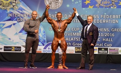 &Epsilon;&pi;&iota;&sigma;&tau;&rho;έ&phi;&epsilon;&iota; &tau;&omicron;&nu; &Nu;&omicron;έ&mu;&beta;&rho;&iota;&omicron; &sigma;&tau;&eta;&nu; &Alpha;&theta;ή&nu;&alpha; &tau;&omicron; IFBB Diamond Cup!