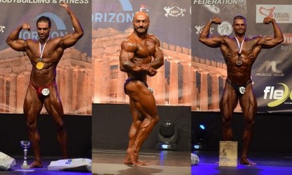 &Tau;&rho;&epsilon;&iota;&sigmaf; &pi;&alpha;&gamma;&kappa;ό&sigma;&mu;&iota;&epsilon;&sigmaf; &epsilon;&pi;&iota;&tau;&upsilon;&chi;ί&epsilon;&sigmaf; &gamma;&iota;&alpha; &tau;&eta;&nu; &omicron;&mu;ά&delta;&alpha; &tau;&omicron;&upsilon; Muscle Club