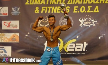 &Omicron; &Gamma;&iota;ά&nu;&nu;&eta;&sigmaf; &Tau;ί&lambda;&lambda;&omicron;&sigmaf; Overall &sigma;&tau;&eta; Men's Physique &kappa;&alpha;&iota; &kappa;ά&tau;&omicron;&chi;&omicron;&sigmaf; &tau;&eta;&sigmaf; IFBB Elite Pro Card!