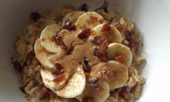 Το απόλυτο πρωτεϊνικό πρωινό-Κρέμα βρώμης με μπανάνες !!!