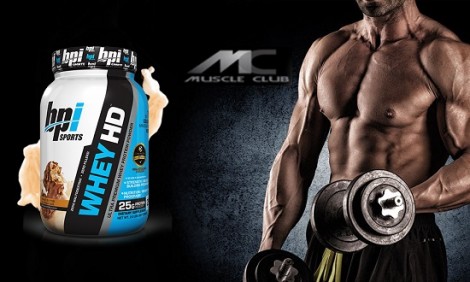 Αποκτήστε τώρα την πρωτεΐνη ορού γάλακτος BPI Whey-HD από το MuscleClub
