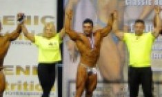 M&epsilon; &Gamma;&epsilon;&nu;&iota;&kappa;ό &nu;&iota;&kappa;&eta;&tau;ή &tau;&omicron;&nu; &Chi;&rho;&upsilon;&sigma;&omicron;&beta;&alpha;&lambda;ά&nu;&tau;&eta; &Nu;&tau;ό&kappa;&omicron; έ&lambda;&eta;&xi;&epsilon; &tau;&omicron; 27&omicron; &Pi;&alpha;&nu;&epsilon;&lambda;&lambda;ή&nu;&iota;&omicron; IFBB-&Epsilon;&Omicron;&Sigma;&Delta; 2014