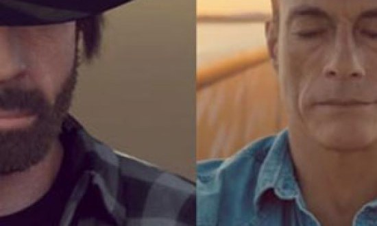 Ο Τσακ Νόρις "σκίζει" το σπαγγάτο του Βαν Νταμ!