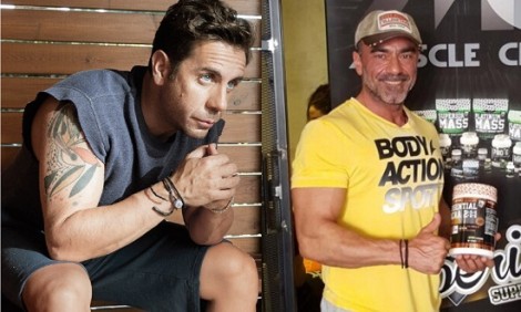 O personal trainer Tάσος Μισαηλίδης έχει «λιώσει» στην προπόνηση τoν Γιώργο Μαζωνάκη! (vid)