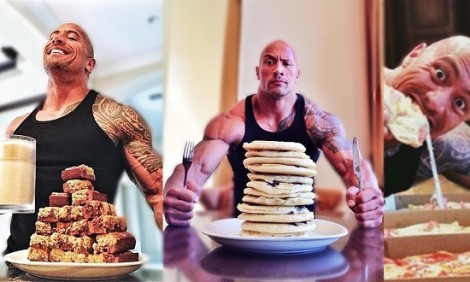H διατροφή του Dwayne Johnson έχει 4,5 κιλά φαγητό ημερησίως!