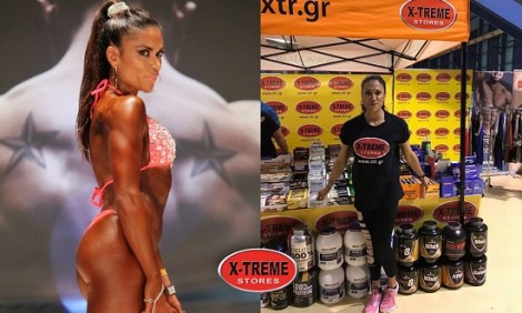 Η Ηλιάνα Γεωργακοπούλου στην ομάδα αθλητών της X-TREME Stores!