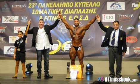 Ο Θάνος Αλιμπάκης OVERALL νικητής του 23ου Πανελληνίου Κυπέλλου ΕΟΣΔ-IFBB