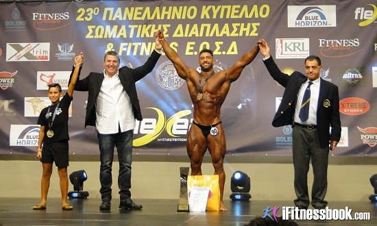 &Omicron; &Theta;ά&nu;&omicron;&sigmaf; &Alpha;&lambda;&iota;&mu;&pi;ά&kappa;&eta;&sigmaf; OVERALL &nu;&iota;&kappa;&eta;&tau;ή&sigmaf; &tau;&omicron;&upsilon; 23&omicron;&upsilon; &Pi;&alpha;&nu;&epsilon;&lambda;&lambda;&eta;&nu;ί&omicron;&upsilon; &Kappa;&upsilon;&pi;έ&lambda;&lambda;&omicron;&upsilon; &Epsilon;&Omicron;&Sigma;&Delta;-IFBB