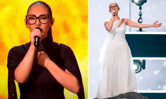 &Kappa;&lambda;&alpha;&upsilon;&delta;ί&alpha;: &Delta;&epsilon;ί&tau;&epsilon; &pi;ώ&sigmaf; ά&lambda;&lambda;&alpha;&xi;&epsilon; &tau;&omicron; &phi;ό&rho;&epsilon;&mu;ά &tau;&eta;&sigmaf; &sigma;&tau;&eta; &sigma;&kappa;&eta;&nu;ή &tau;&eta;&sigmaf; Eurovision (vid)