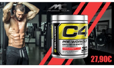 Αποκτήστε το CELLUCOR C4 Pre-Workout σε 4 υπέροχες γεύσεις!