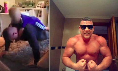 &Omicron; &laquo;&alpha;&nu;ά&pi;&eta;&rho;&omicron;&sigmaf;&raquo; bodybuilder &pi;&omicron;&upsilon; &kappa;ά&nu;&epsilon;&iota; &kappa;ά&mu;&psi;&epsilon;&iota;&sigmaf; &mu;&epsilon; &pi;&alpha;&iota;&delta;ί &sigma;&tau;&eta;&nu; &pi;&lambda;ά&tau;&eta;! (video)