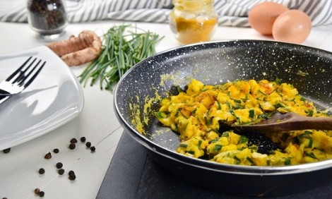 Scrambled eggs &mu;&epsilon; &kappa;&omicron;&upsilon;&rho;&kappa;&omicron;&upsilon;&mu;ά: &tau;&omicron; &pi;&iota;&omicron; &upsilon;&gamma;&iota;&epsilon;&iota;&nu;ό &kappa;&alpha;&iota; &alpha;&nu;&tau;&iota;&phi;&lambda;&epsilon;&gamma;&mu;&omicron;&nu;ώ&delta;&epsilon;&sigmaf; &pi;&rho;&omega;&iota;&nu;ό