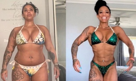 &Gamma;&upsilon;&nu;&alpha;ί&kappa;&alpha; bodybuilder &epsilon;&theta;ί&sigma;&tau;&eta;&kappa;&epsilon; &sigma;&tau;&omicron; &phi;&alpha;&gamma;&eta;&tau;ό &kappa;&alpha;&iota; &pi;ή&rho;&epsilon; 40 &kappa;&iota;&lambda;ά