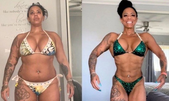&Gamma;&upsilon;&nu;&alpha;ί&kappa;&alpha; bodybuilder &epsilon;&theta;ί&sigma;&tau;&eta;&kappa;&epsilon; &sigma;&tau;&omicron; &phi;&alpha;&gamma;&eta;&tau;ό &kappa;&alpha;&iota; &pi;ή&rho;&epsilon; 40 &kappa;&iota;&lambda;ά
