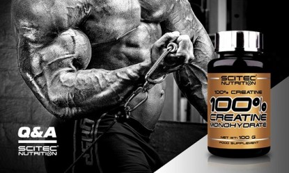&laquo;Boost your Strength&raquo; &mu;&epsilon; &tau;&eta;&nu; 100% Creatine Monohydrate &alpha;&pi;ό &tau;&eta;&nu; Scitec Nutrition!