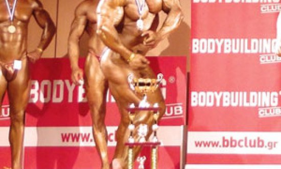 Ο Aργύρης Δουκίδης τον Γενικό του διαγωνισμού NAC Mr. and Mrs. Hellas 2015