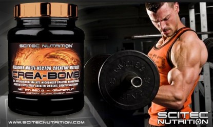 &Pi;ά&rho;&epsilon; &tau;&omicron; Scitec Crea-Bomb &gamma;&iota;&alpha; έ&kappa;&rho;&eta;&xi;&eta; &epsilon;&nu;έ&rho;&gamma;&epsilon;&iota;&alpha;&sigmaf; &sigma;&tau;&eta;&nu; &pi;&rho;&omicron;&pi;ό&nu;&eta;&sigma;ή &sigma;&omicron;&upsilon;!