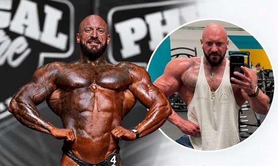 &Sigma;&Omicron;&Kappa;: Bodybuilder &kappa;&alpha;&tau;έ&rho;&rho;&epsilon;&upsilon;&sigma;&epsilon; &kappa;&alpha;&iota; &pi;έ&theta;&alpha;&nu;&epsilon; &sigma;&tau;&eta; &sigma;&kappa;&eta;&nu;ή &alpha;&gamma;ώ&nu;&alpha; &sigma;&tau;&eta; &Beta;&rho;&epsilon;&tau;&alpha;&nu;ί&alpha;