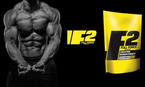 Full Force Creatine Monohydrate, το πιο δραστικό συμπλήρωμα για ριζική αύξηση μάζας και δύναμης
