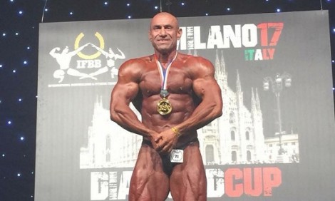 Ο τεράστιος Τάσος Κολιγκιώνης πήρε την 1η θέση στο Diamond Cup Milano 2017!