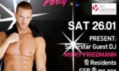 &Omicron; superstar dj &amp; producer MICKY FRIEDMANN &sigma;&tau;&omicron; Aparthent club