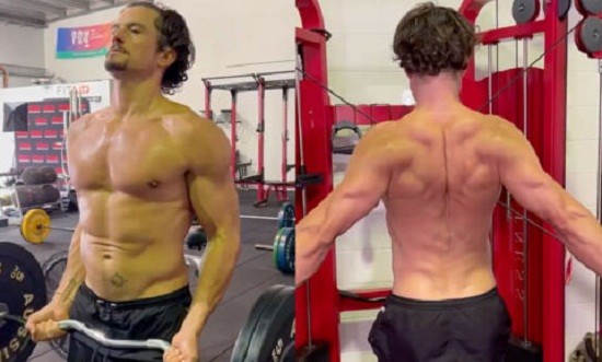 O Orlando Bloom &mu;&alpha;&sigmaf; &delta;&epsilon;ί&chi;&nu;&epsilon;&iota; &pi;&omega;&sigmaf;... &tau;&eta;&nu; &iota;&delta;&rho;ώ&nu;&epsilon;&iota; &tau;&eta;&nu; &phi;&alpha;&nu;έ&lambda;&alpha; &sigma;&tau;&omicron; &gamma;&upsilon;&mu;&nu;&alpha;&sigma;&tau;ή&rho;&iota;&omicron; (vid)