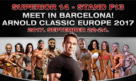 Οι αθλητές και τα προϊόντα της Superior14 στο Arnold Classic Europe 2017
